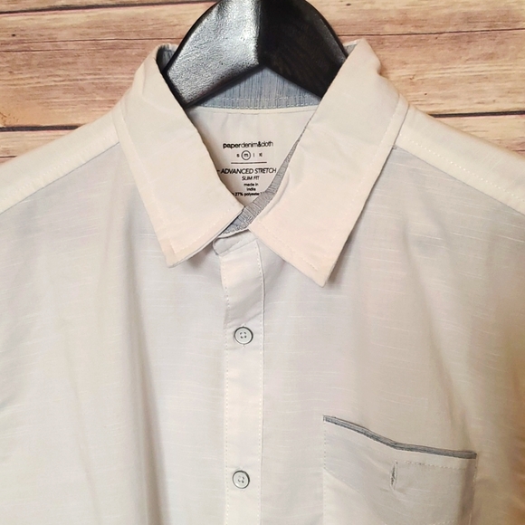 Paper Denim & Cloth Casual Button Down NWT - Picture 5 of 7